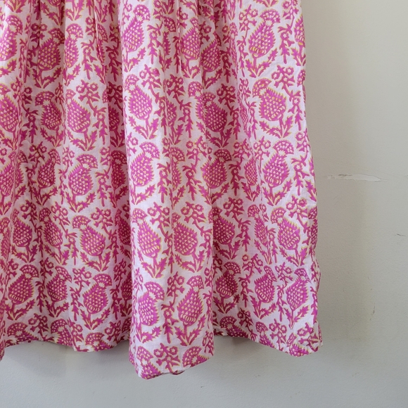 Roberta Roller Rabbit Isola Printed Fit-and-Flare Dress Medium - Picture 5 of 9